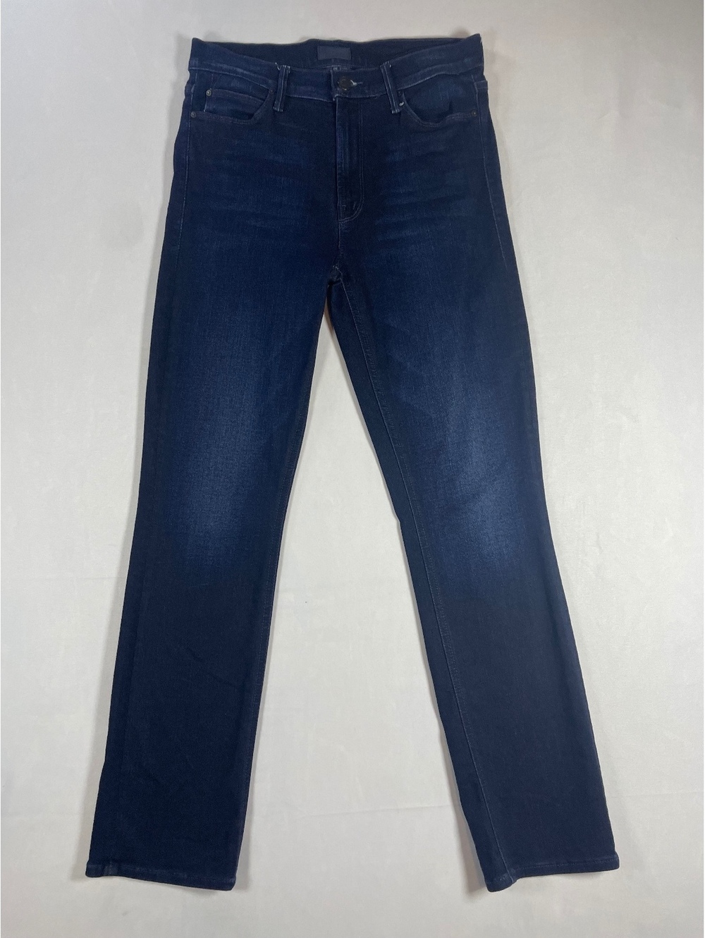 MOTHER The Mid Rise Dazzler Ankle Jeans Size 28 "Now Or Never" Dark Wash